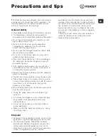 Preview for 9 page of Indesit iwcd6105 Instructions For Use Manual