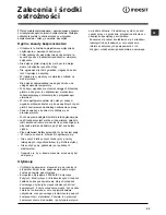 Preview for 33 page of Indesit iwcd6105 Instructions For Use Manual