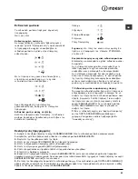 Preview for 41 page of Indesit iwcd6105 Instructions For Use Manual