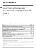 Предварительный просмотр 48 страницы Indesit IWCN 61051X9 Instructions For Use Manual