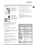 Предварительный просмотр 51 страницы Indesit IWD 5085 Instructions For Use Manual