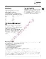 Предварительный просмотр 5 страницы Indesit IWD 61430 Instructions For Use Manual