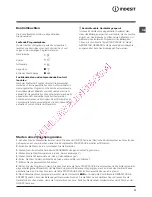 Предварительный просмотр 17 страницы Indesit IWD 61430 Instructions For Use Manual