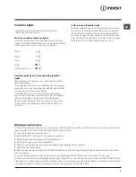 Предварительный просмотр 7 страницы Indesit IWD 61451 Instructions For Use Manual