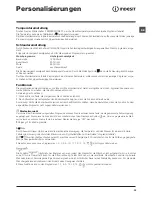 Предварительный просмотр 33 страницы Indesit IWD 7085 Instructions For Use Manual