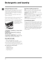 Предварительный просмотр 10 страницы Indesit IWD 71252 Instructions For Use Manual