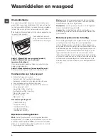 Предварительный просмотр 8 страницы Indesit IWD 7148 Instructions For Use Manual