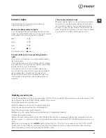 Предварительный просмотр 17 страницы Indesit IWD 7148 Instructions For Use Manual