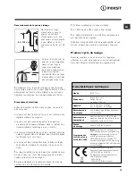 Preview for 15 page of Indesit IWDC 7145 Instructions For Use Manual