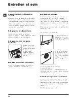 Preview for 22 page of Indesit IWDC 7145 Instructions For Use Manual