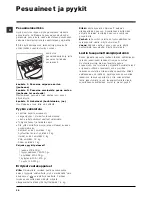 Preview for 56 page of Indesit IWDC 7145 Instructions For Use Manual