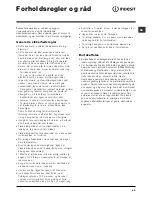 Preview for 69 page of Indesit IWDC 7145 Instructions For Use Manual