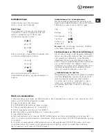 Preview for 77 page of Indesit IWDC 7145 Instructions For Use Manual