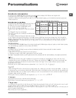 Preview for 45 page of Indesit IWDC 71680 Instructions For Use Manual