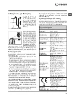 Preview for 63 page of Indesit IWDC 71680 Instructions For Use Manual