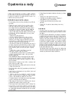 Preview for 77 page of Indesit IWDC 71680 Instructions For Use Manual