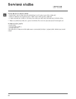 Preview for 84 page of Indesit IWDC 71680 Instructions For Use Manual