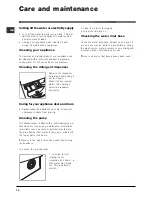 Preview for 14 page of Indesit IWDE 12 Instructions For Use Manual