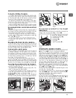 Preview for 19 page of Indesit IWDE 127 Instructions For Use Manual