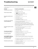 Preview for 27 page of Indesit IWDE 127 Instructions For Use Manual