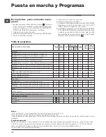 Preview for 38 page of Indesit IWDE 127 Instructions For Use Manual