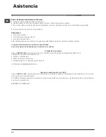 Preview for 42 page of Indesit IWDE 127 Instructions For Use Manual