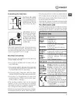 Preview for 3 page of Indesit IWDE 7105 Instructions For Use Manual