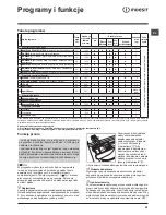 Preview for 21 page of Indesit IWDE 7105 Instructions For Use Manual