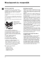 Preview for 34 page of Indesit IWDE 7105 Instructions For Use Manual