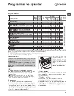 Preview for 57 page of Indesit IWDE 7105 Instructions For Use Manual