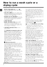 Preview for 6 page of Indesit IWDE 7125 Instructions For Use Manual