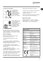 Preview for 27 page of Indesit IWDE 7125 Instructions For Use Manual