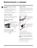 Preview for 46 page of Indesit IWDE 7145 K Instructions For Use Manual