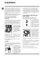 Preview for 2 page of Indesit IWDE 7168 Instructions For Use Manual