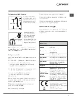 Preview for 3 page of Indesit IWDE 71680 Instructions For Use Manual