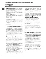 Preview for 6 page of Indesit IWDE 71680 Instructions For Use Manual