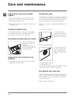 Preview for 22 page of Indesit IWDE 71680 Instructions For Use Manual