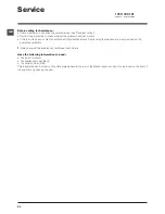 Preview for 24 page of Indesit IWDE 71680 Instructions For Use Manual