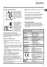 Preview for 15 page of Indesit IWDN 61251X9 Instructions For Use Manual