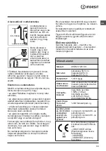 Preview for 39 page of Indesit IWDN 61251X9 Instructions For Use Manual