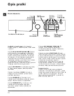 Preview for 16 page of Indesit IWE 6085 Instructions For Use Manual