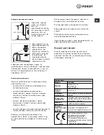 Preview for 27 page of Indesit IWE 6085 Instructions For Use Manual