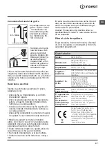 Preview for 27 page of Indesit IWE 61051 Instructions For Use Manual