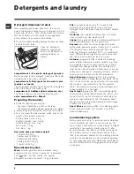 Предварительный просмотр 8 страницы Indesit IWE 6125 Instructions For Use Manual