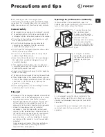 Предварительный просмотр 9 страницы Indesit IWE 6125 Instructions For Use Manual