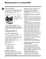 Предварительный просмотр 32 страницы Indesit IWE 6125 Instructions For Use Manual