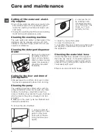 Preview for 4 page of Indesit IWE 61252 Instructions For Use Manual