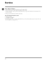 Preview for 12 page of Indesit IWE 61252 Instructions For Use Manual