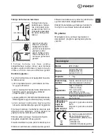 Preview for 15 page of Indesit IWE 61252 Instructions For Use Manual