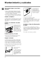 Preview for 40 page of Indesit IWE 71252 Instructions For Use Manual